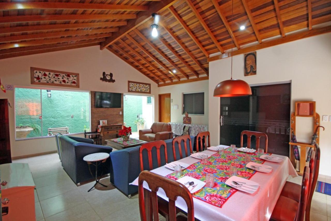 Casa Thermas Olimpia II - 250 Metros Do Thermas Dos Laranjais المظهر الخارجي الصورة